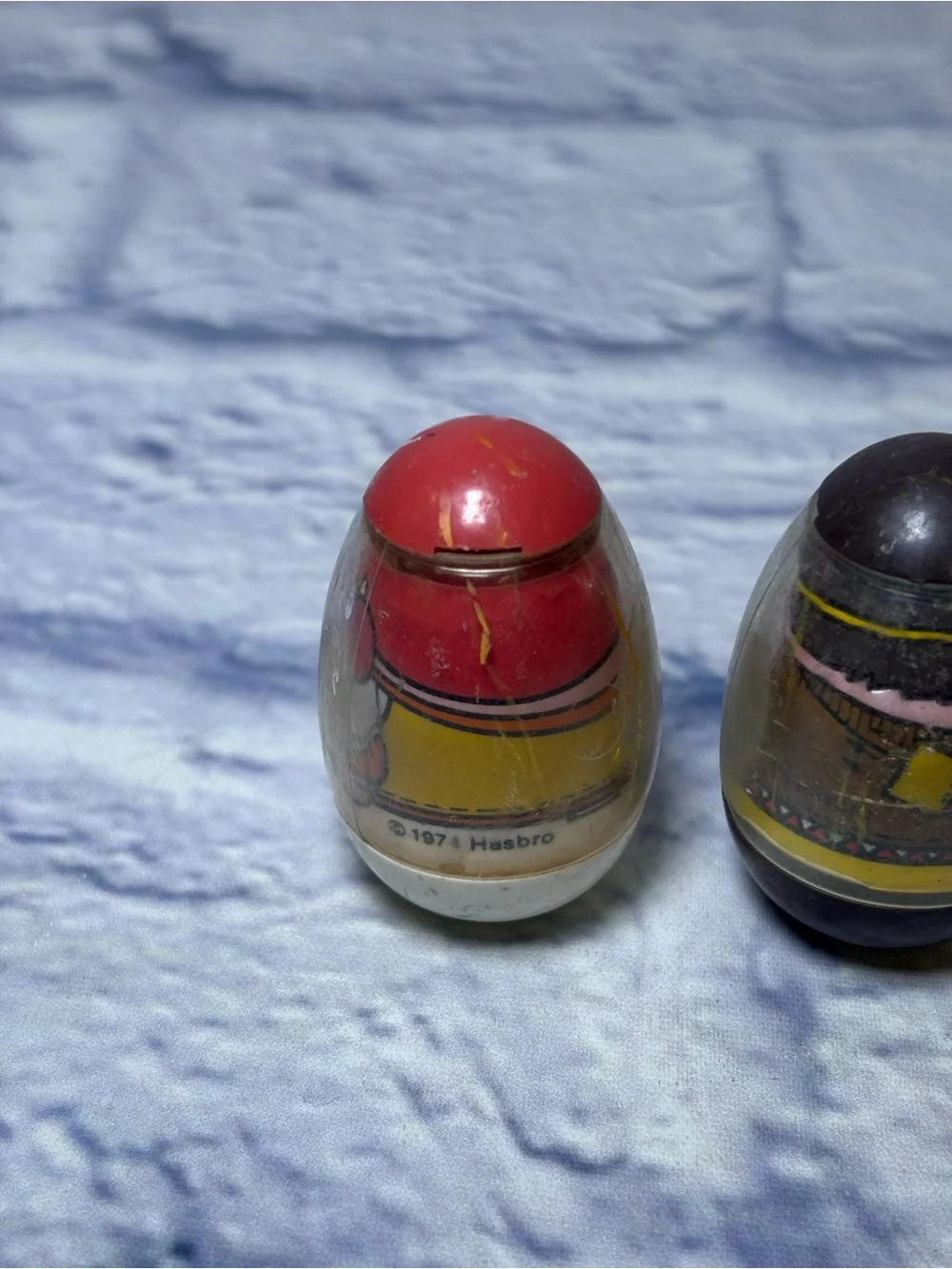 Vintage 70 80s Weeble Wobbles Mickey Mouse Club House Weebles Mickey Billy Karen